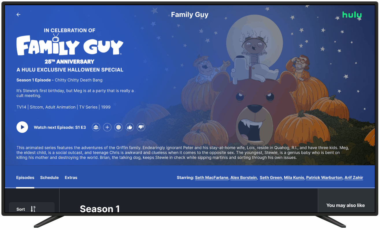 Animated demo of TV prototype